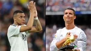 Cristiano Ronaldo Kylian Mbappé Real Madrid