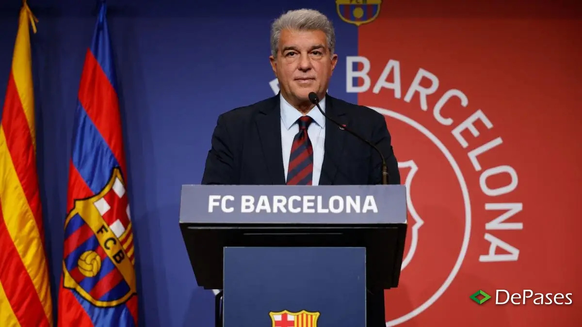 Joan Laporta UEFA FC Barcelona
