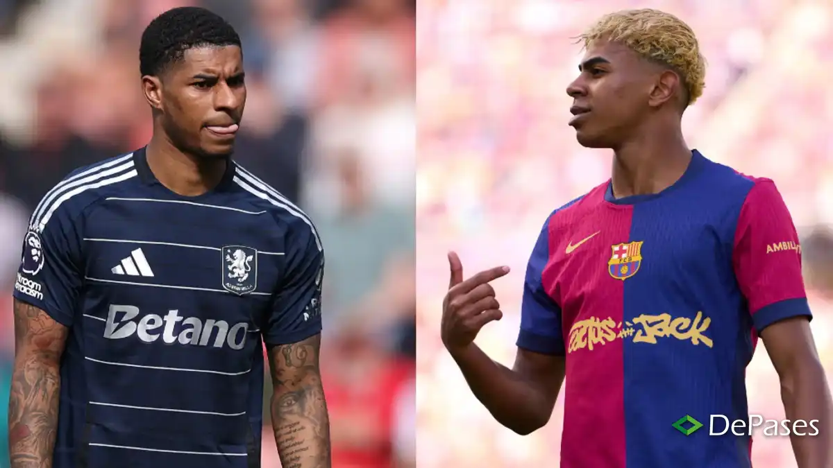 Marcus Rashford Lamine Yamal FC Barcelona