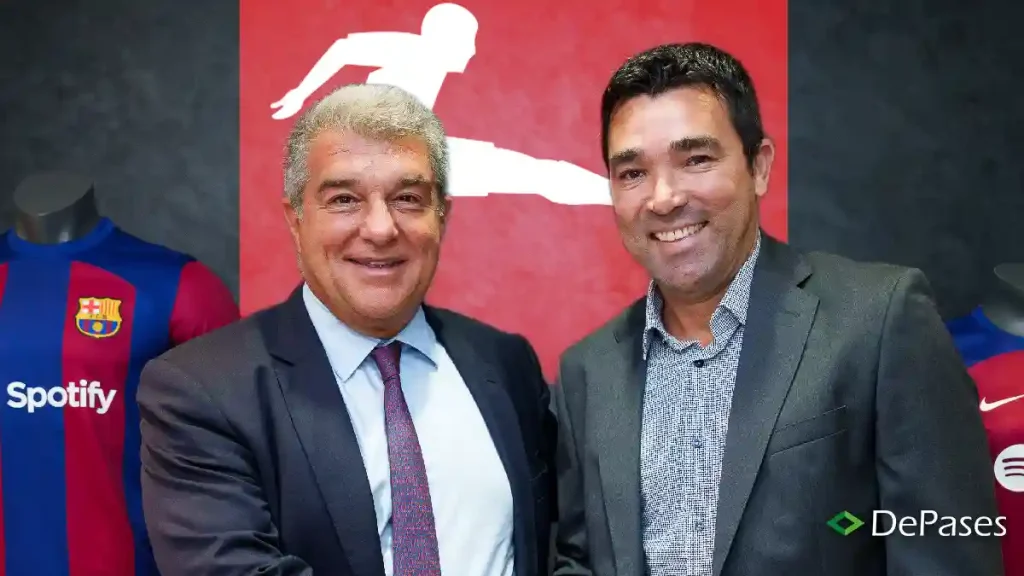 Deco Joan Laporta Bundesliga FC Barcelona