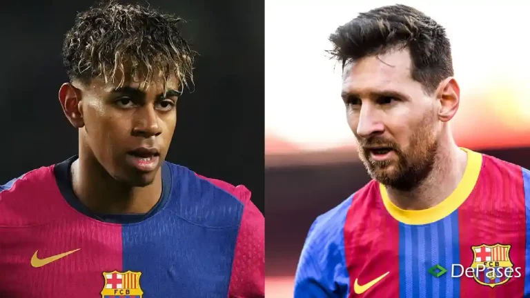 Lamine Yamal Lionel Messi FC Barcelona