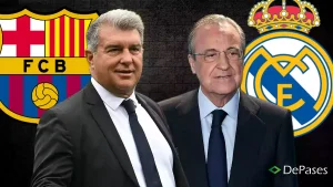 Florentino Pérez Joan Laporta FC Barcelona Real Madrid