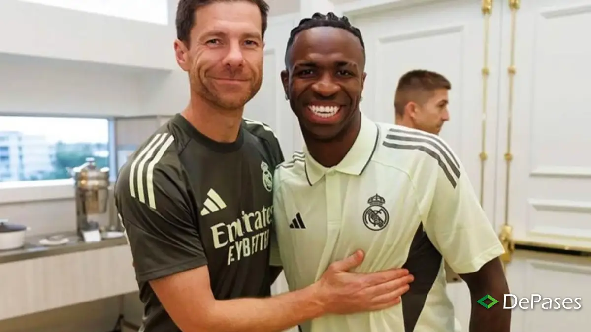 Vinícius Jr. Xabi Alonso Real Madrid