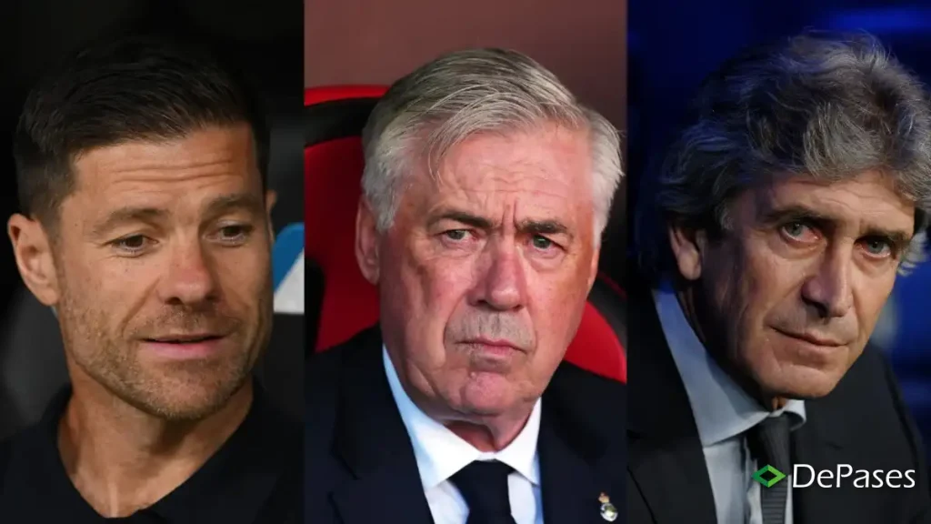 Xabi Alonso Carlo Ancelotti Manuel Pellegrini Real Madrid