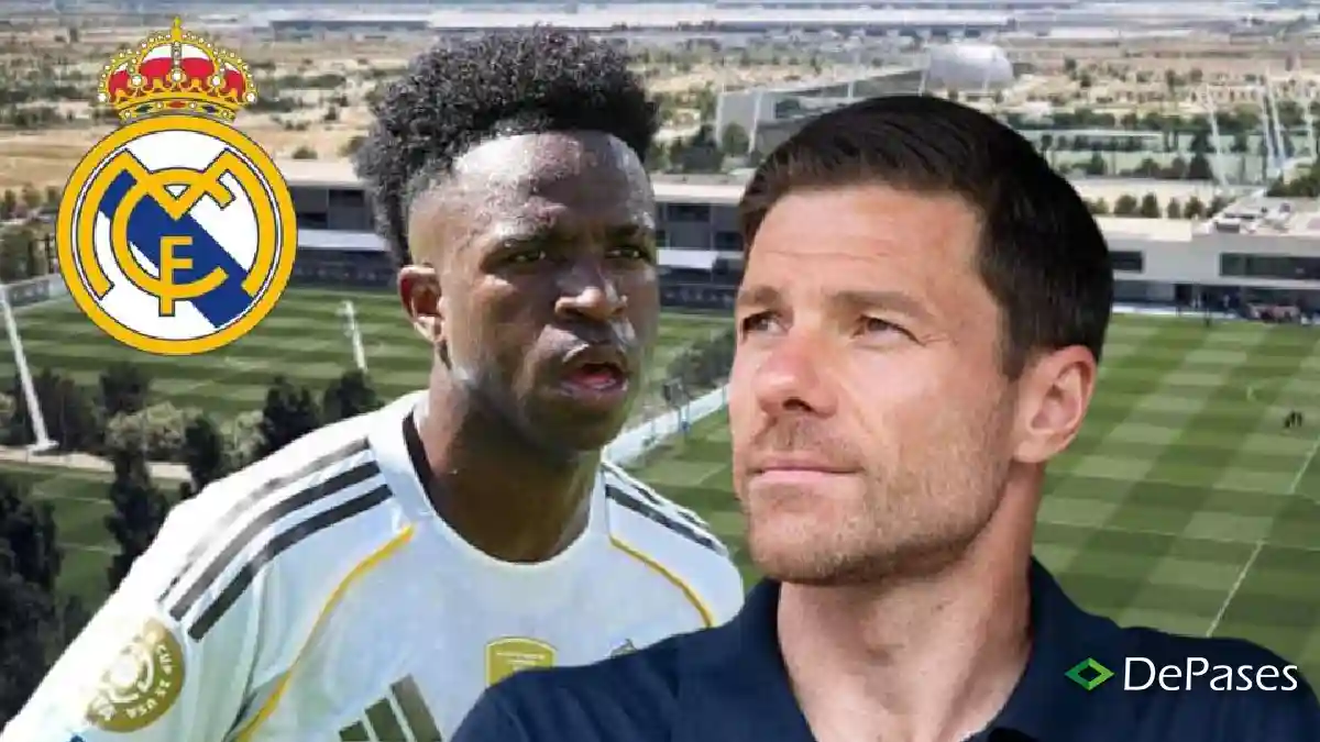Xabi Alonso Vinícius Jr. Real Madrid