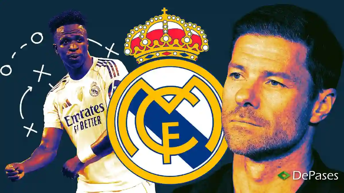 Xabi Alonso Vinícius Jr. Real Madrid