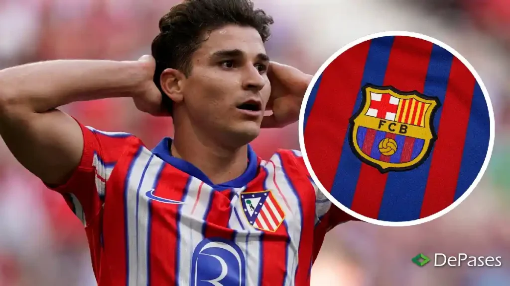 Julián Álvarez Atlético de Madrid FC Barcelona