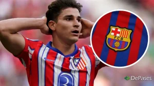 Julián Álvarez Atlético de Madrid FC Barcelona