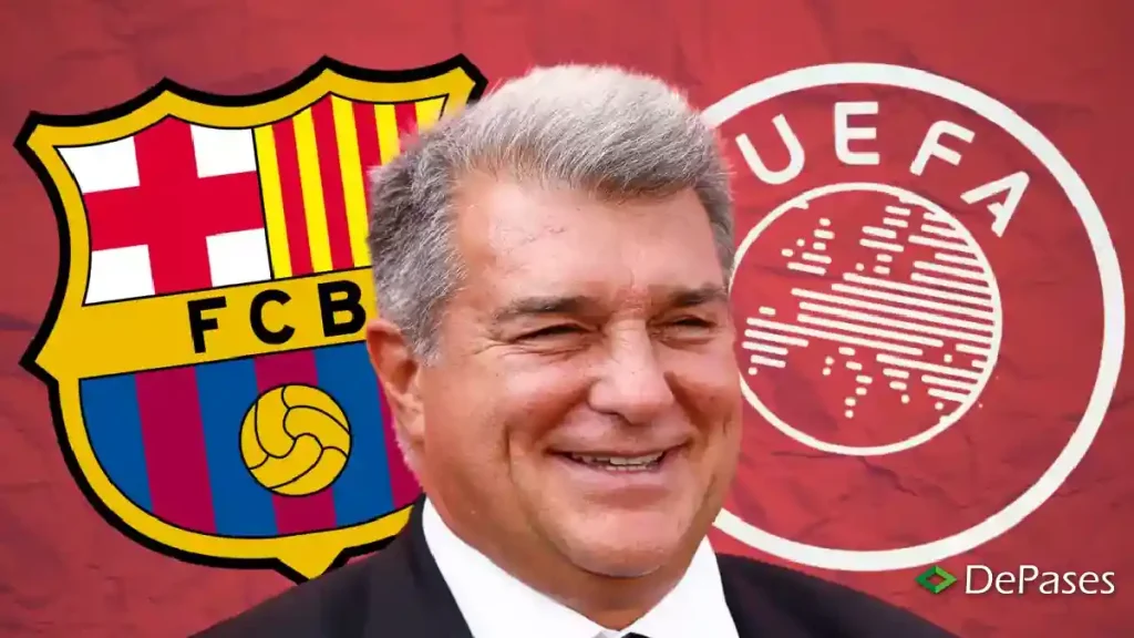 Joan Laporta UEFA FC Barcelona
