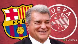 Joan Laporta UEFA FC Barcelona