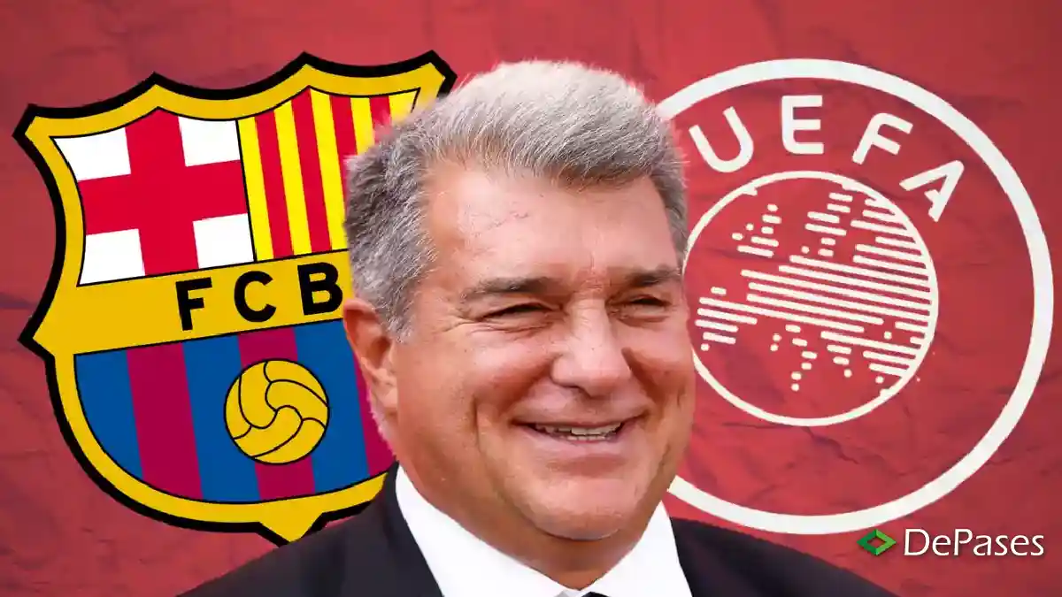 Joan Laporta UEFA FC Barcelona