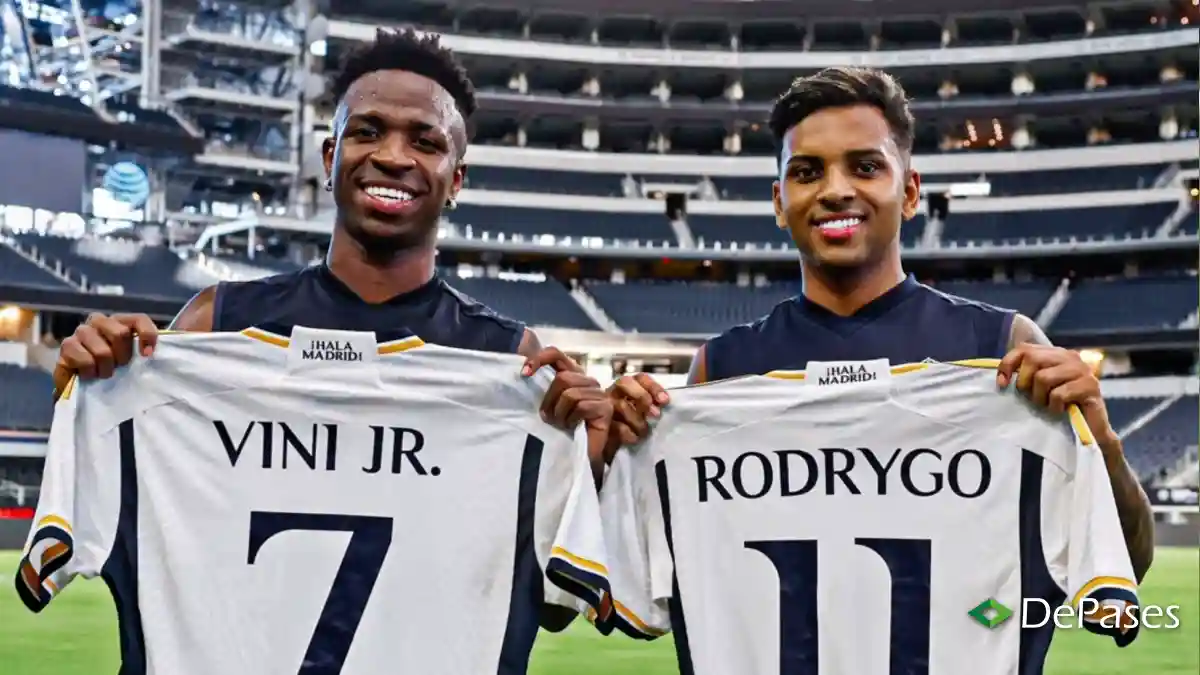 Rodrygo Goes Vinícius Jr. Real Madrid