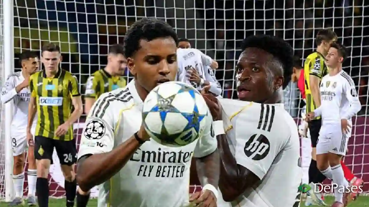 Rodrygo Goes Vinícius Jr. Real Madrid