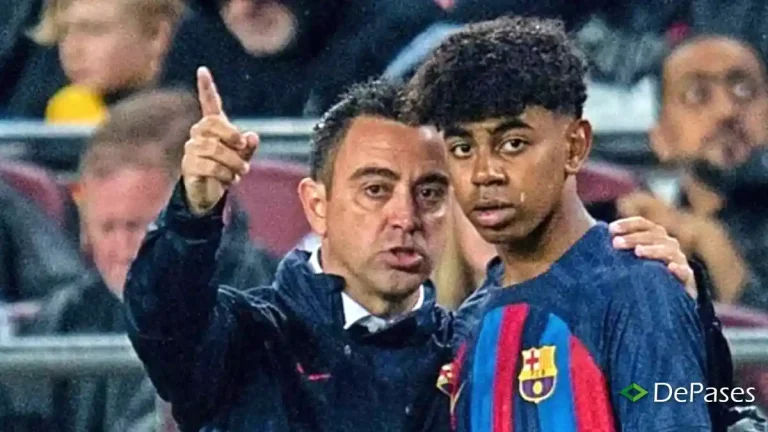 Xavi Hernández Lamine Yamal FC Barcelona