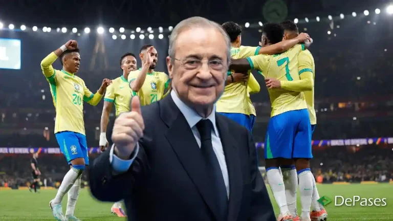 Florentino Pérez Selección de Brasil Real Madrid