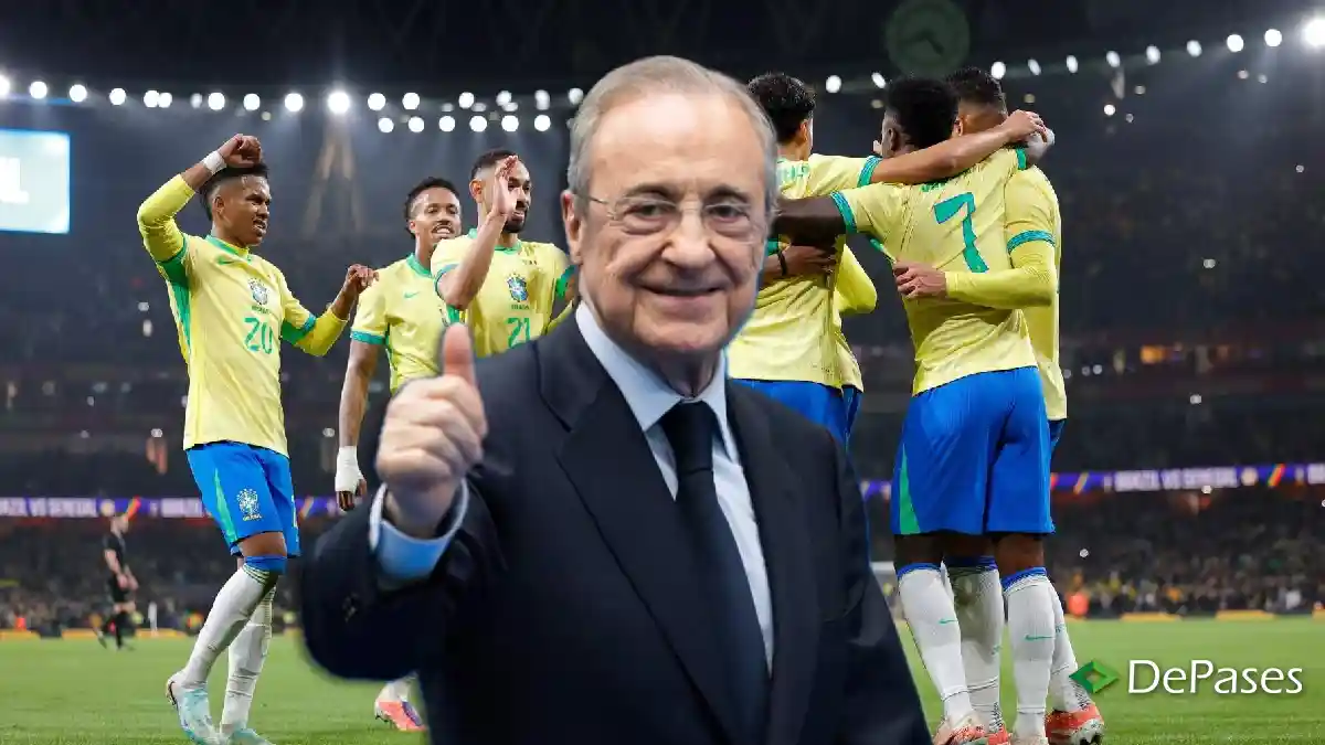 Florentino Pérez Selección de Brasil Real Madrid