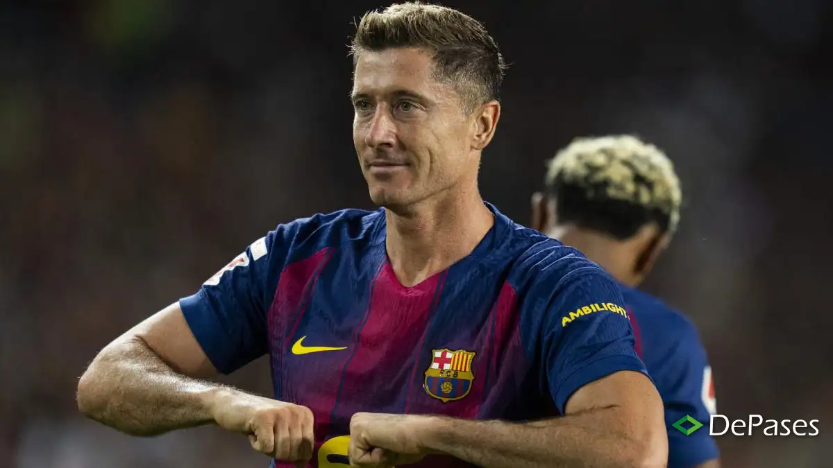 Robert Lewandowski FC Barcelona