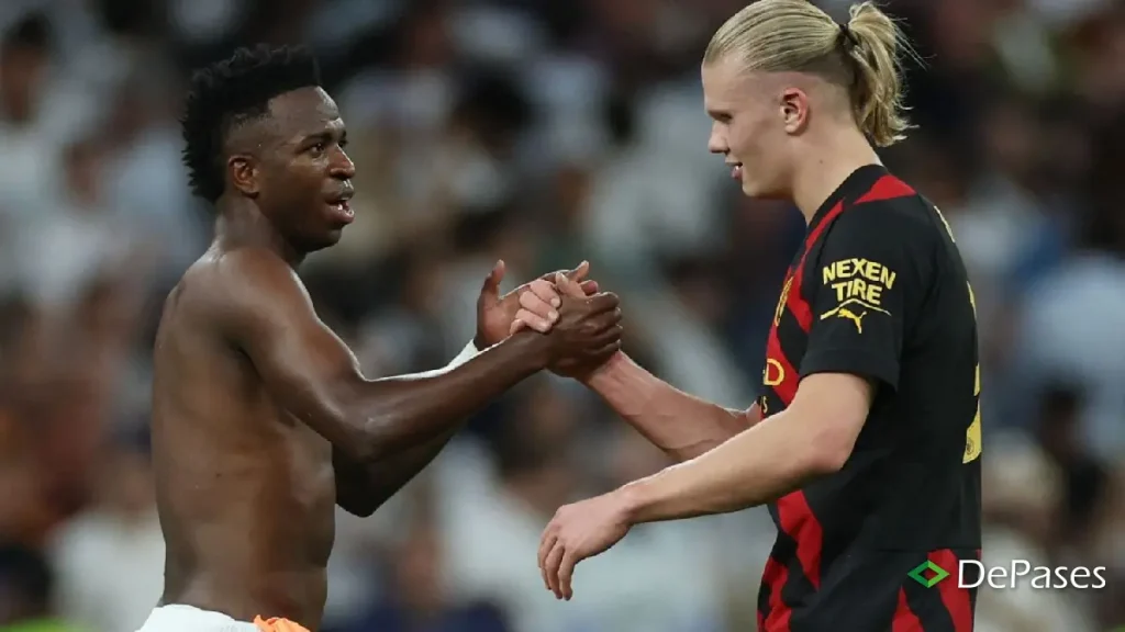 Vinícius Jr Erling Haaland Real Madrid