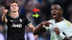Vinícius Jr Kenan Yildiz Real Madrid