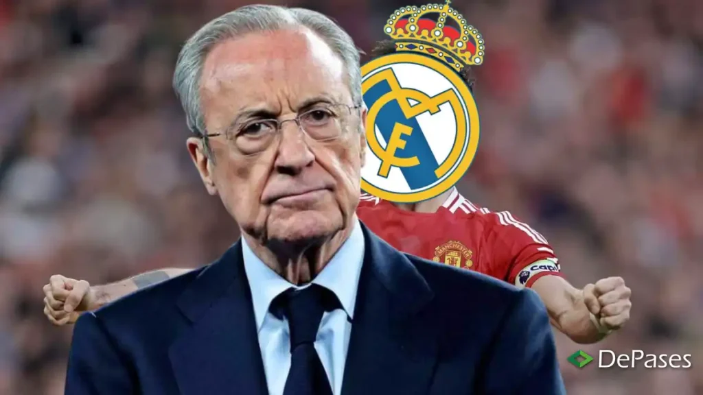 Florentino Pérez Bruno Fernandes Real Madrid Manchester United
