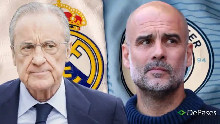 Florentino Pérez Pep Guardiola Manchester City Real Madrid