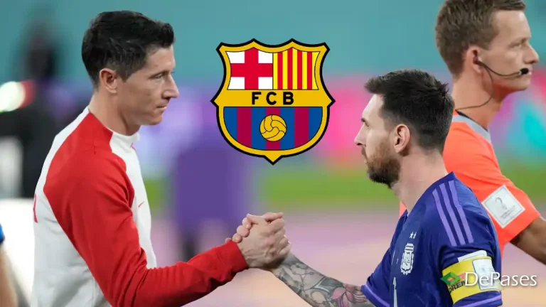 Robert Lewandowski Lionel Messi FC Barcelona Inter Miami CF
