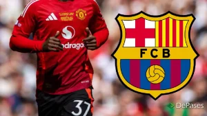 Kobbie Mainoo FC Barcelona