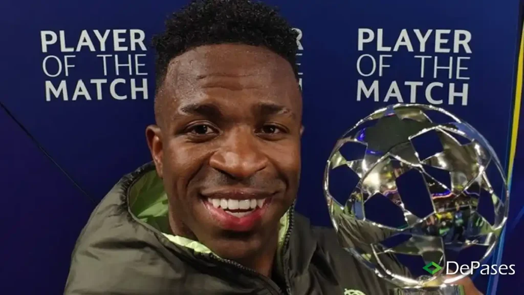 Vinícius Jr. Real Madrid UEFA Champions League