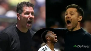Xabi Alonso Diego Simeone Vinícius Jr. Supercopa de España Real Madrid Atlético de Madrid