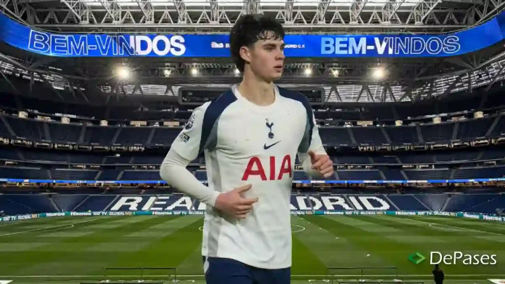 Archie Gray Real Madrid Tottenham