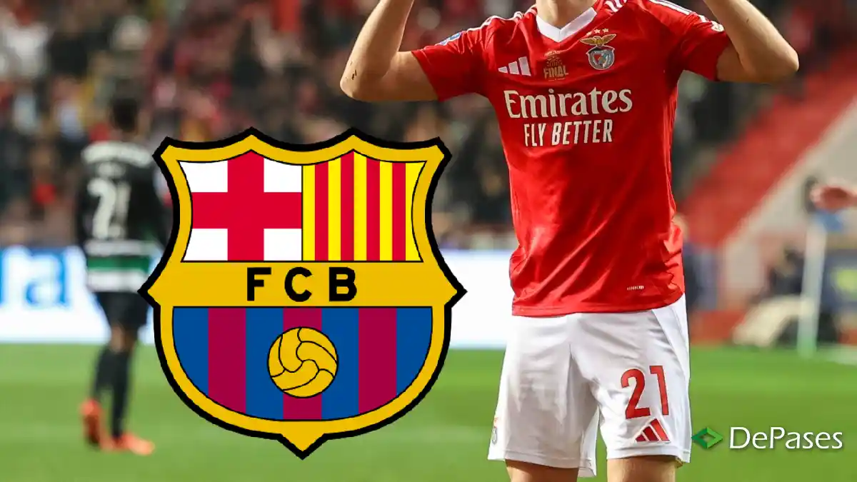 Andreas Schjelderup FC Barcelona Benfica