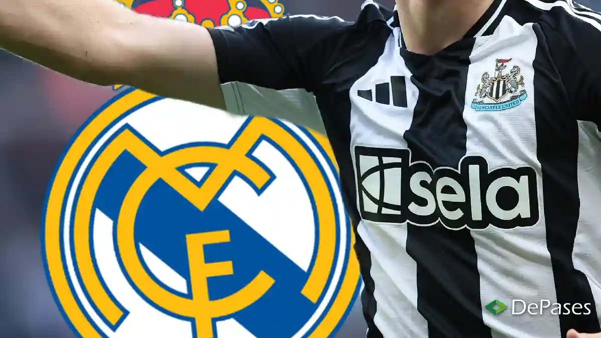 Lewis Hall Newcastle United Real Madrid