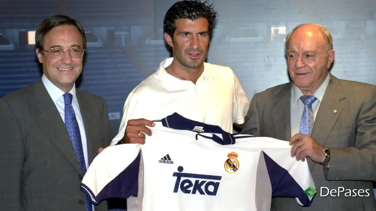 Luis Figo Real Madrid