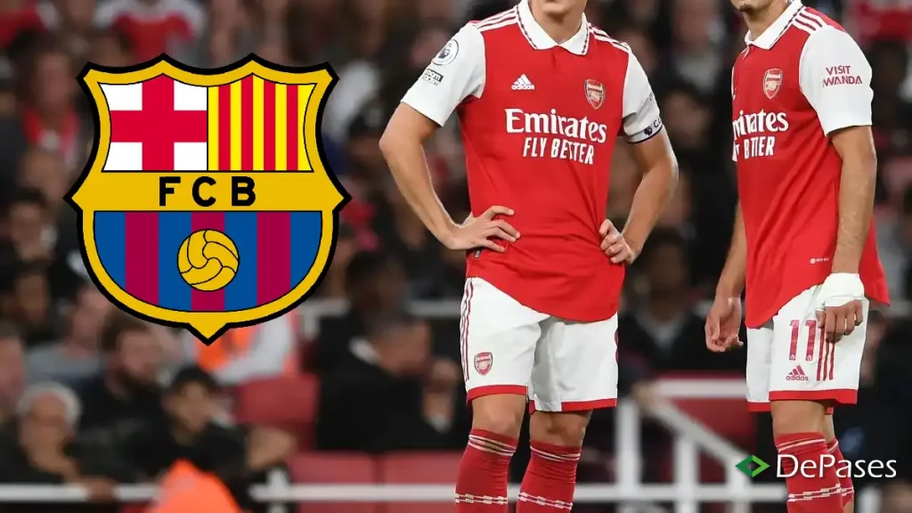 Odegaard Martinelli Barcelona