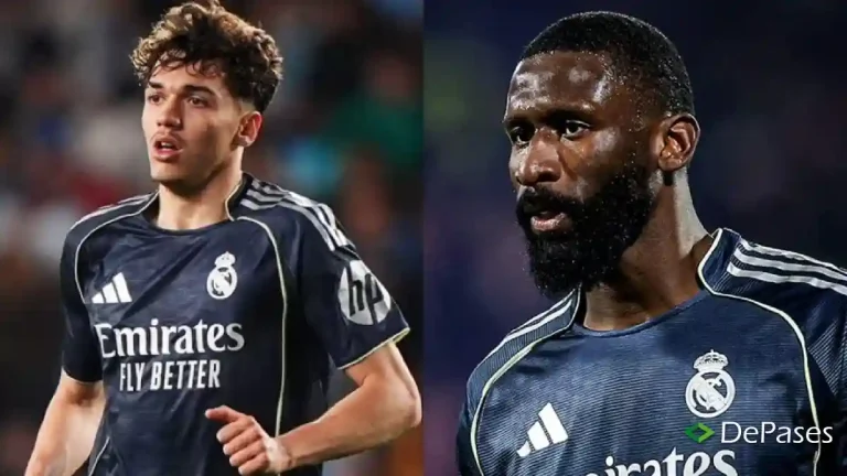 Thiago Pitarch Antonio Rüdiger Real Madrid