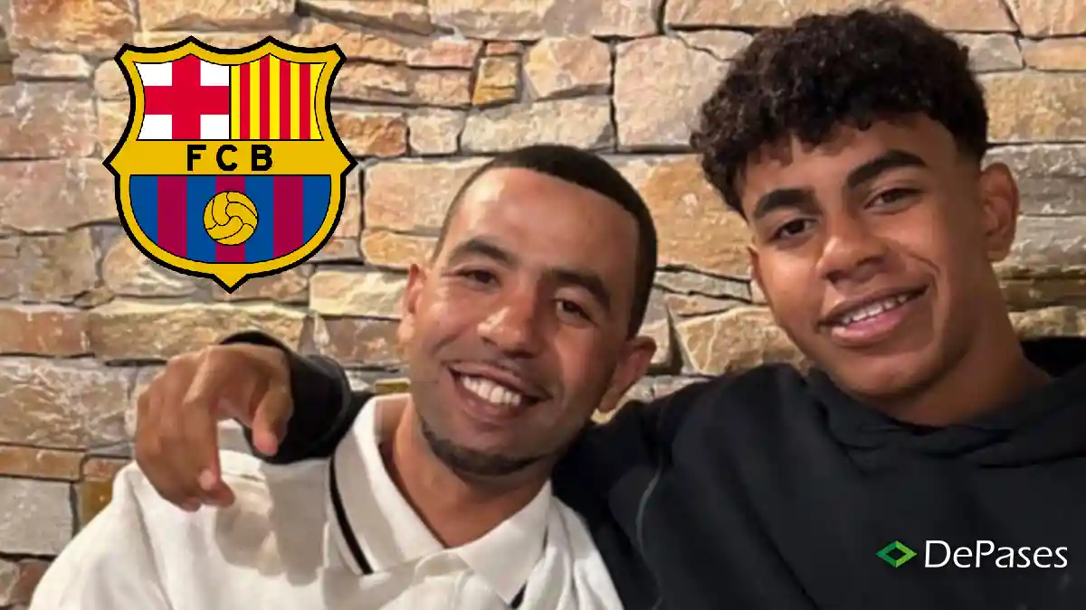 Mounir Nasraoui Lamine Yamal FC Barcelona