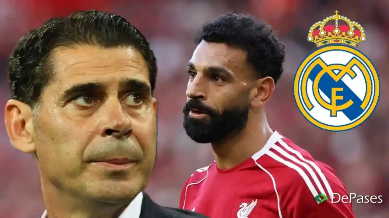 Mohamed Salah Fernando Hierro Real Madrid