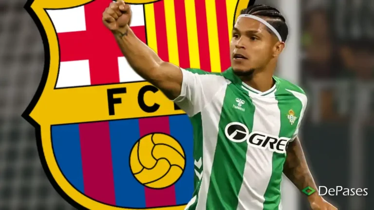 Cucho Hernández Real Betis FC Barcelona