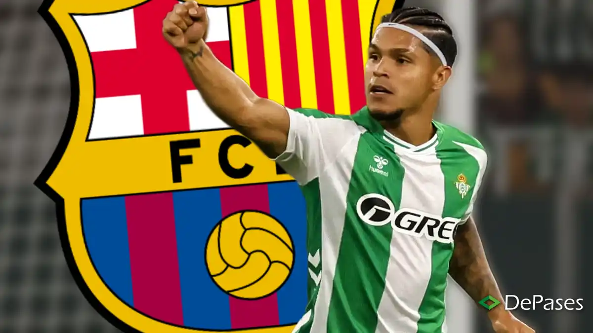 Cucho Hernández Real Betis FC Barcelona