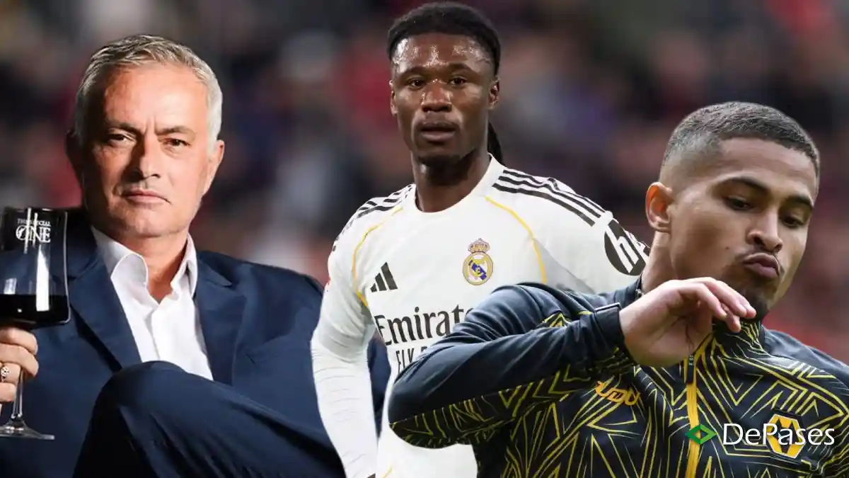 João Gomes José Mourinho Eduardo Camavinga Real Madrid