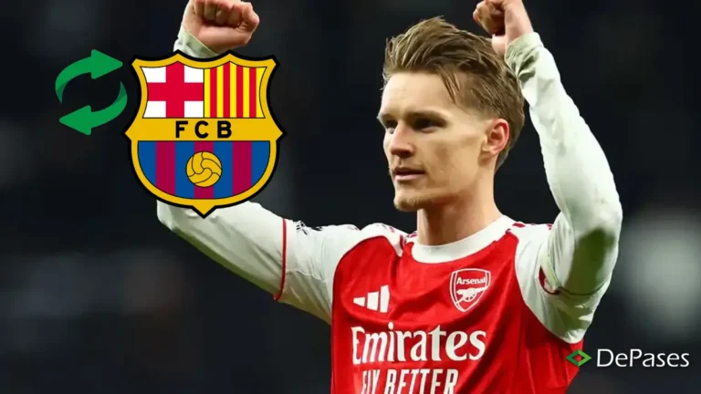 Martin Odegaard FC Barcelona Arsenal