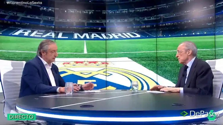 Josep Pedrerol Florentino Pérez Real Madrid