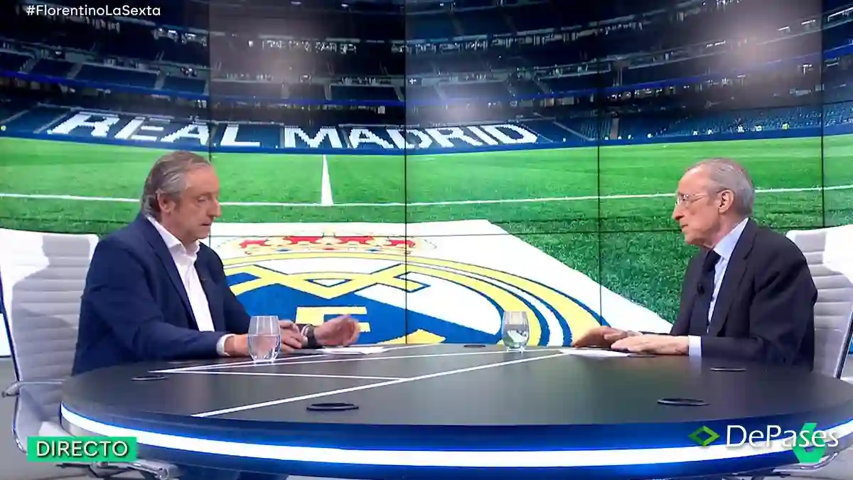 Josep Pedrerol Florentino Pérez Real Madrid