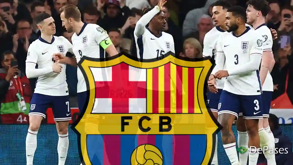 Selección de Inglaterra FC Barcelona