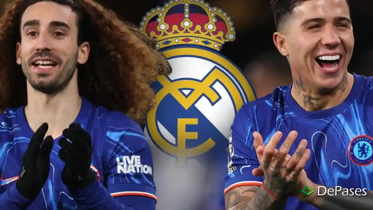 Enzo Fernández Marc Cucurella Chelsea Real Madrid