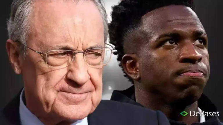 Vinícius Jr. Florentino Pérez Real Madrid
