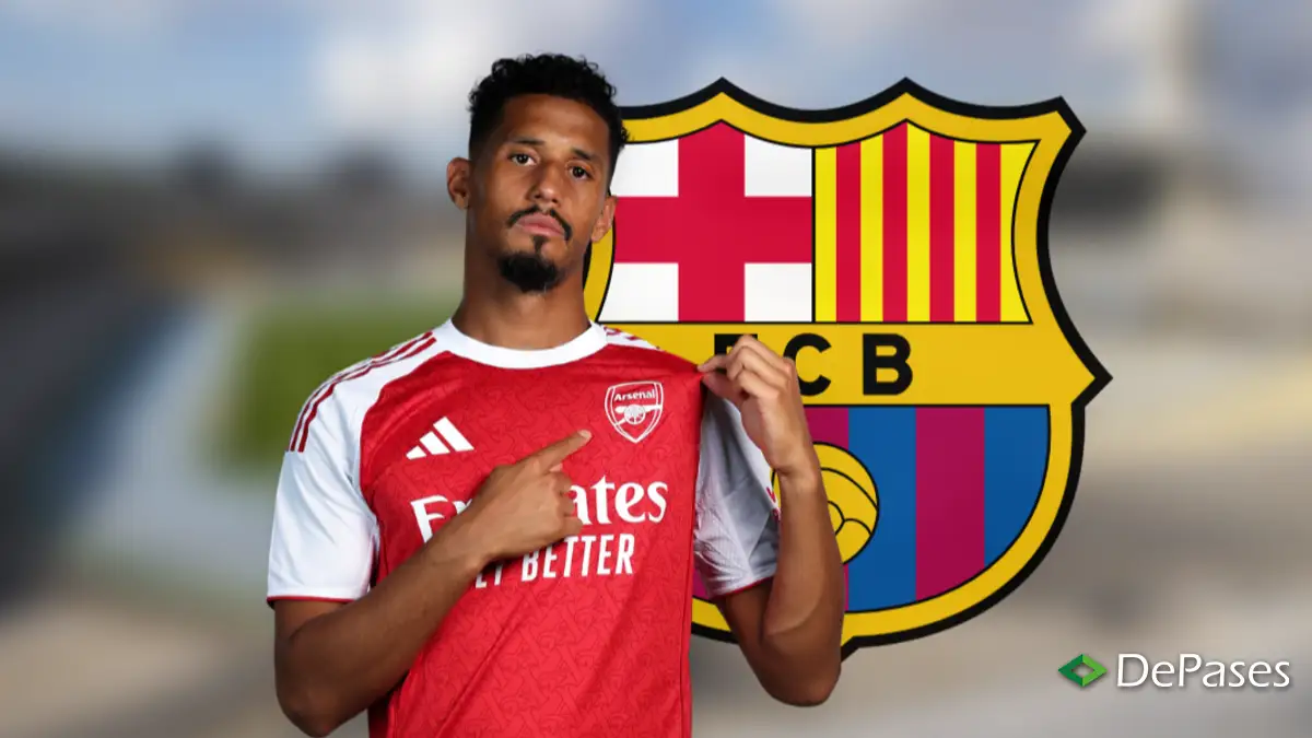 William Saliba FC Barcelona