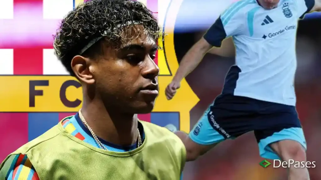 Lamine Yamal Julián Álvarez FC Barcelona