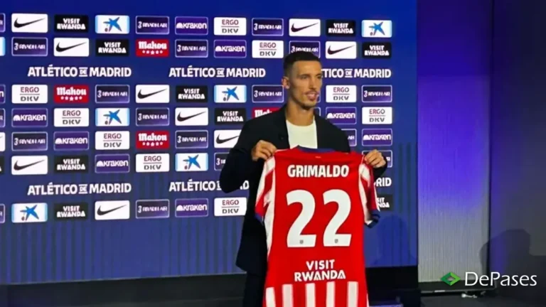 La advertencia de Alejandro Grimaldo en su presentación "Seré el mejor"