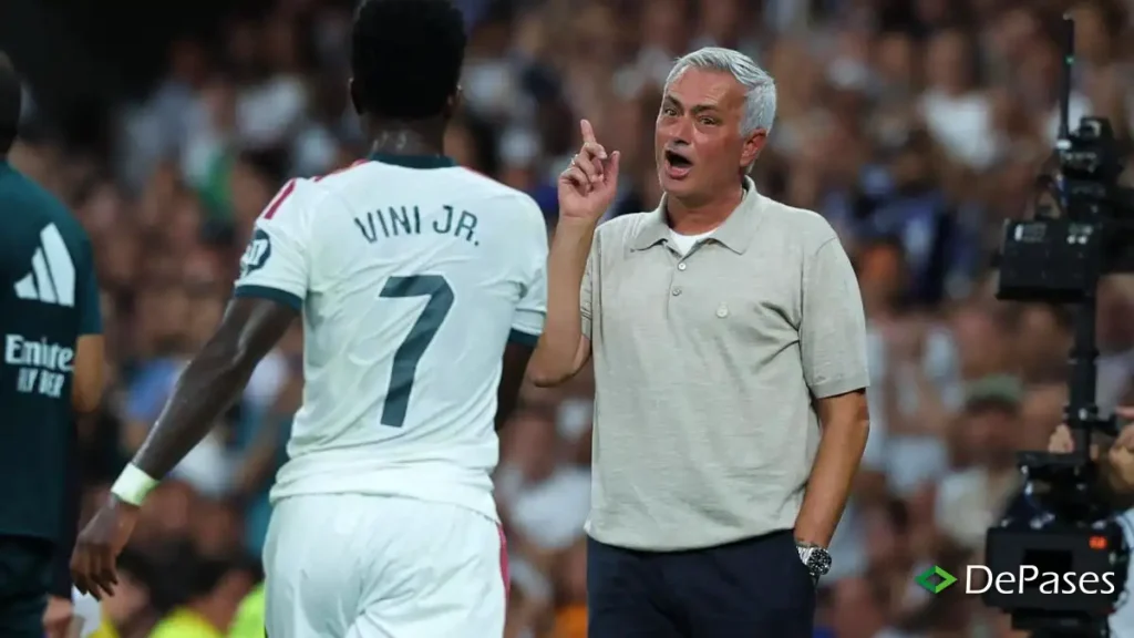 Vinícius Jr. José Mourinho Real Madrid